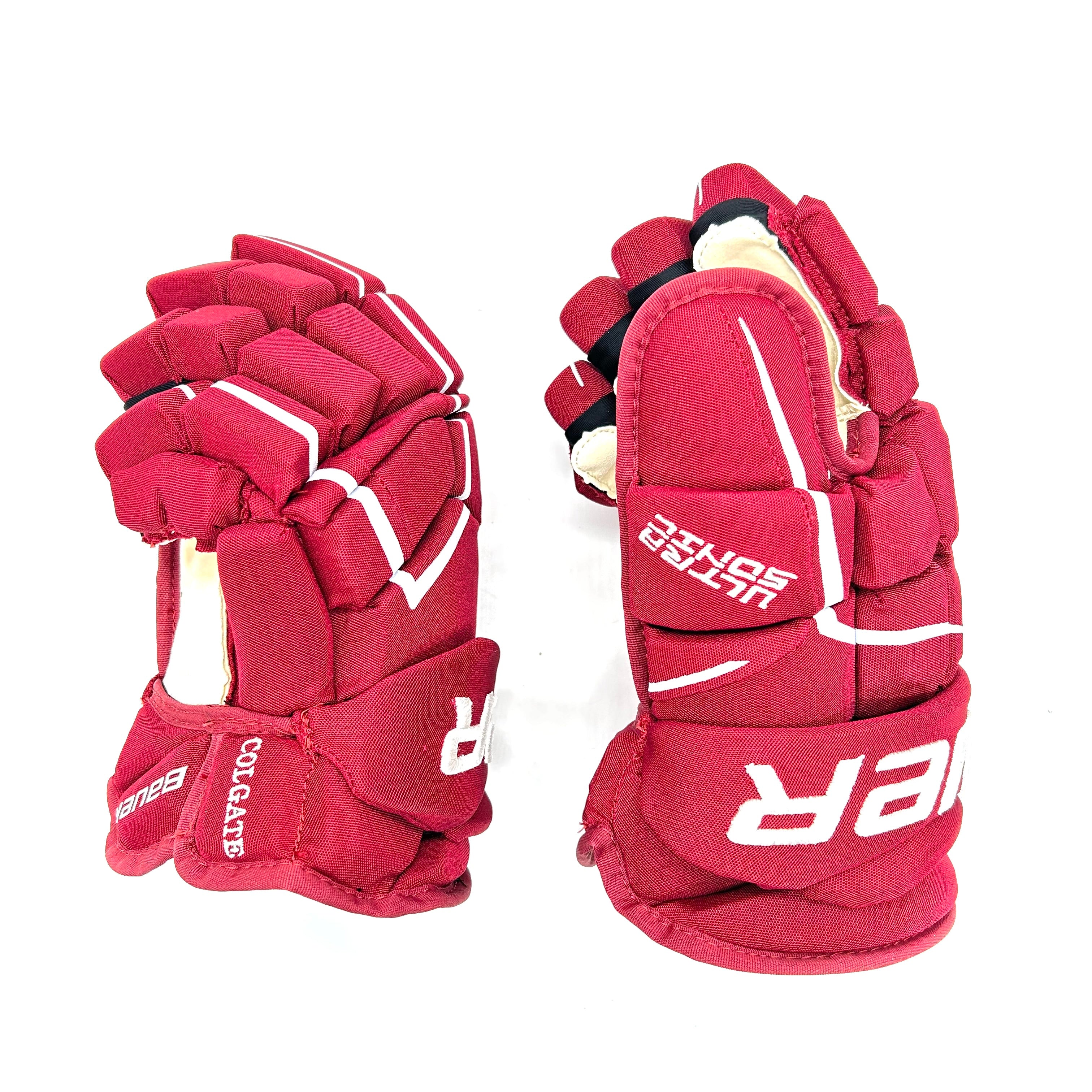 Gants Bauer Supreme Ultrasonic - NCAA Pro Stock - Intermédiaire (Marron/Blanc)